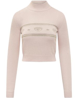 Chiara Ferragni Turtlenecks - Bianco