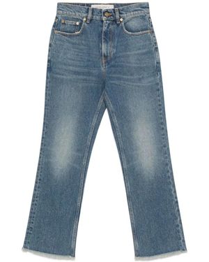 Golden Goose Jeans Cortos Azules Para Mujer, Mujer, Talla