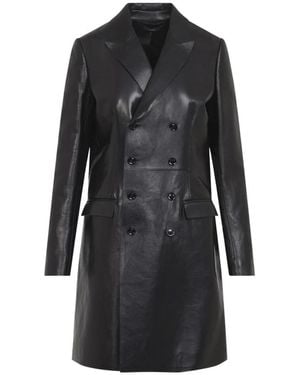 Tom Ford Double-Breasted Coats - Black