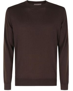FILIPPO DE LAURENTIIS Girocollo Cotone - Bruin