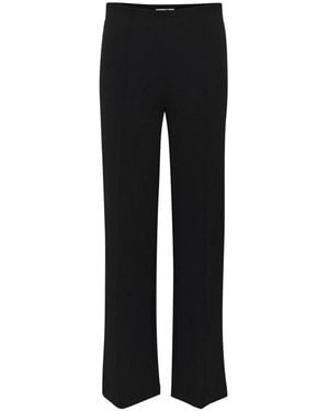Soaked In Luxury Straight Trousers - Black