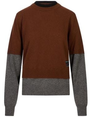 Marni Truien & Vesten ,Bruin ,Round-Neck Truien