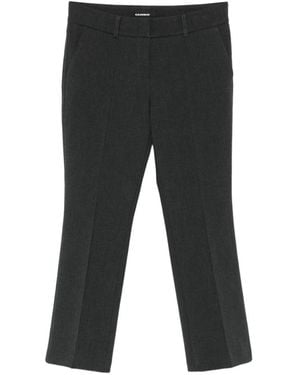Cambio Straight Trousers - Grey