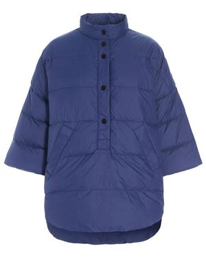 Bitte Kai Rand Daunen Anorak Twilight Blau