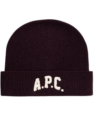 A.P.C. Beanies - Nero