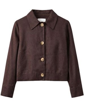 Sand Light Jackets - Marron