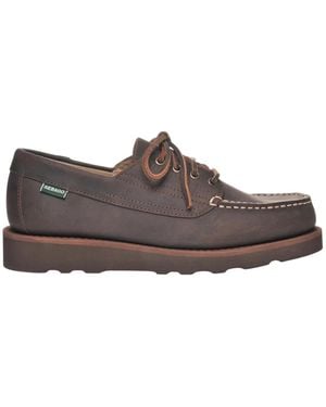 Sebago Laced Shoes - Marrone