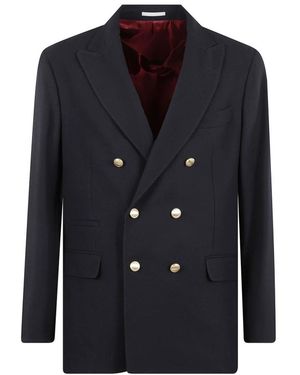 Brunello Cucinelli Blazers - Azul