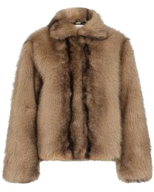 Silvian Heach Pelliccia Rispar - Braun