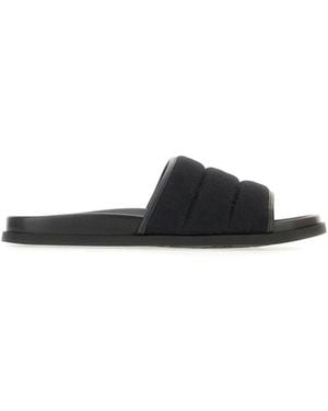 Gucci Schoenen ,Zwart ,Leer Comfortabele Huisslippers Voor Ultiem Comfort