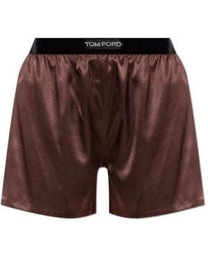 Tom Ford Short Shorts - Brown