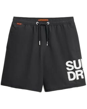 Superdry Beachwear - Noir