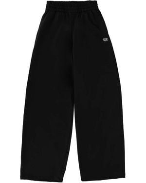 DIESEL Wide Pants - Black