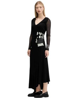 Desigual Posinew Maxi Jurk - Zwart