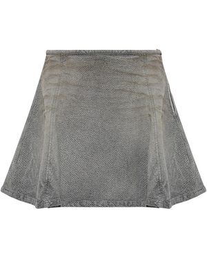 DIESEL Short Skirts - Grigio