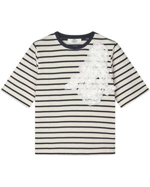 Mads Nørgaard Tops ,T-Shirts - Naturel
