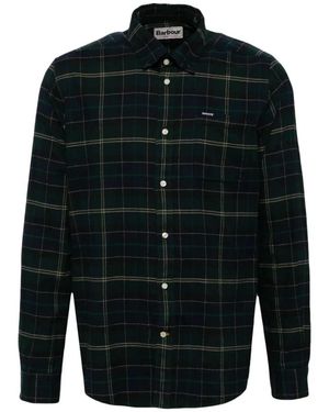 Barbour Maßgeschneidertes Hemd - Schwarz