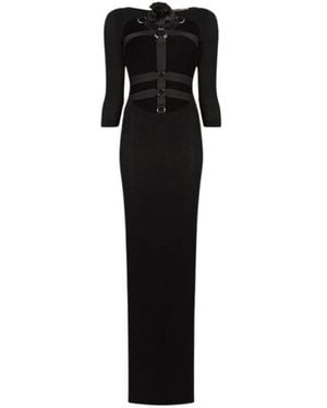 Roberto Cavalli Maxi Dresses - Black