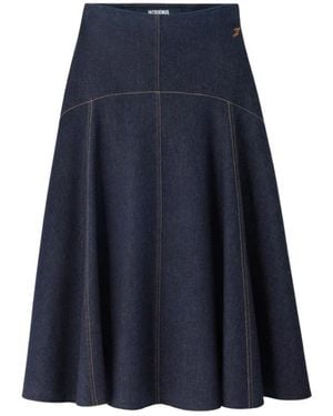 Jacquemus Denim Skirts - Blue