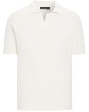 Oscar Jacobson Truien & Vesten ,Wit ,Katoen Patrick Poloshirt