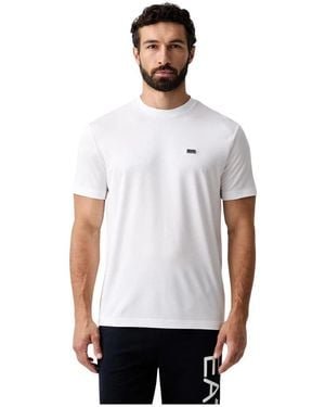 EA7 Tops ,Wit ,Polyester 7M002096 T-Shirt