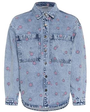 Kaffe Jassen ,Blauw ,Denim Jassen