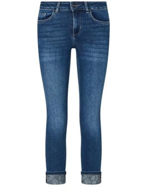 Liu Jo Cropped Jeans - Azul