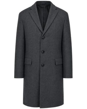 Dries Van Noten Jassen ,Grijs ,00170-Rustic 2058 Jas - Zwart