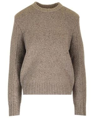 Bottega Veneta Round-Neck Knitwear - Brown
