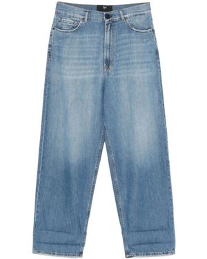 3x1 Poederblauwe Knoopsluiting Jeans