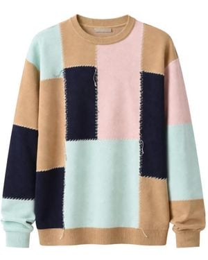 ATOMOFACTORY Round-Neck Knitwear - Blue
