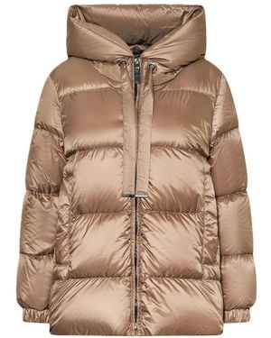 Max Mara Down Jackets - Marrón