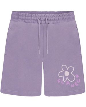 flâneur Casual Shorts - Purple