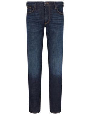 Emporio Armani Slim-Fit Jeans - Blue
