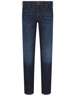 Emporio Armani Slim-Fit Jeans - Blauw