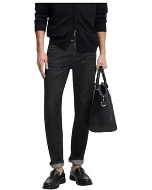BOSS Slim-Fit Jeans - Negro