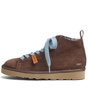 Pànchic Lace-Up Boots - Brown