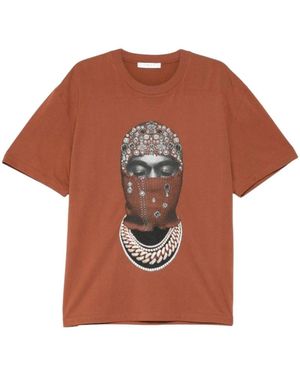 ih nom uh nit Tops ,Bruin ,Katoen Logo T-Shirt