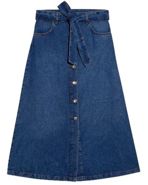 Liu Jo Midi Skirts - Blue