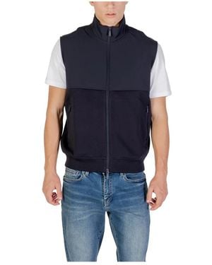 ARMANI EXCHANGE Vests - Blue