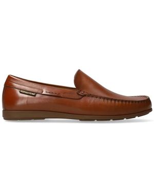 Mephisto Brauner Leder Herren Mokassin