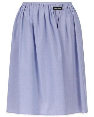 Miu Miu Midi Skirts - Azul