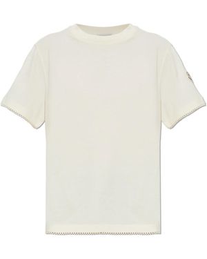 Moncler T-Shirts - Blanc