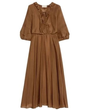 iBlues Midi Dresses - Brown