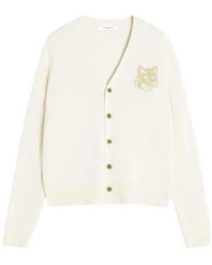 Maison Kitsuné Cardigans - White