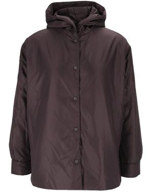 Aspesi Jassen ,Bruin ,Nylon New Camp Field Jacket