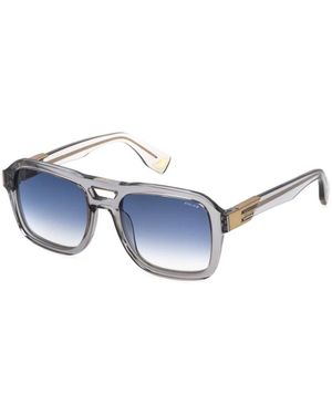 Police Authentische Herrensonnenbrille Spln65E 04G0 - Blau
