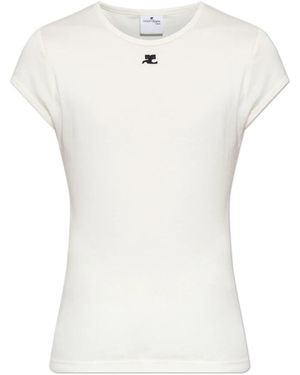 Courreges T-Shirts - White