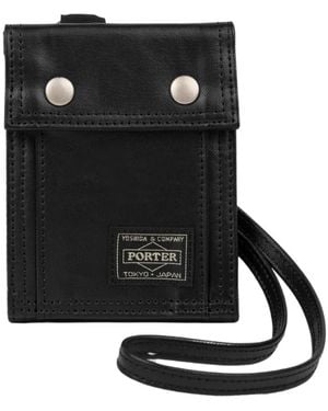Porter-Yoshida and Co Free Style Wallet - Schwarz
