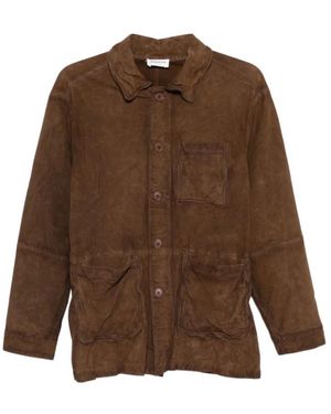 P.A.R.O.S.H. P.A.R.O..H. ,Jassen ,Bruin ,Leer Marfa Jacket